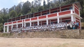 School with SMC Teachers and Students